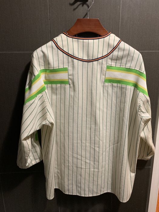 Facetasm *FINAL DROP*FACETASM runway Baseball Stripe Shirt top