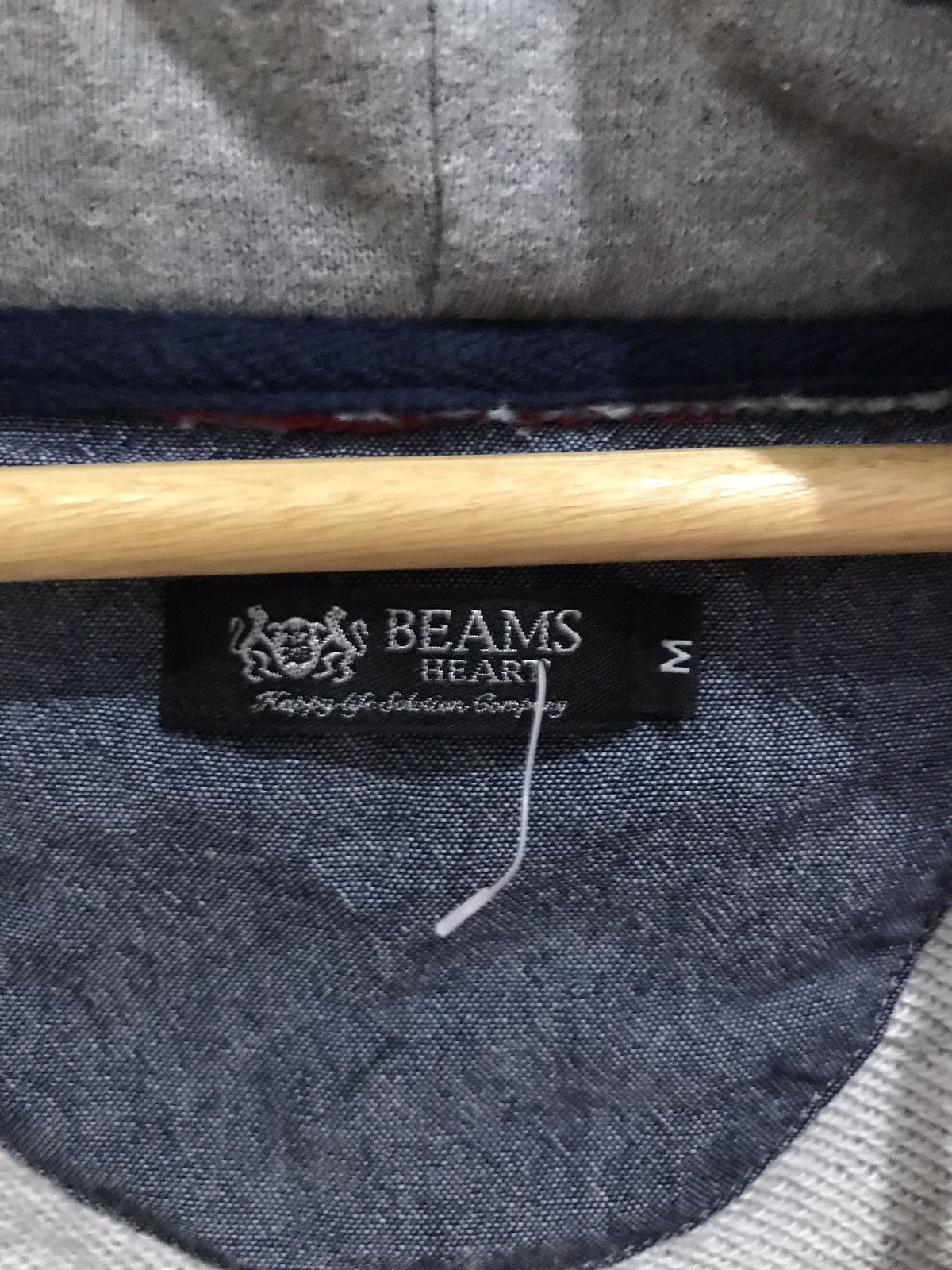 Beams Plus Beams heart hoodies cardigan button up Size US M / EU 48-50 / 2 - 2 Thumbnail