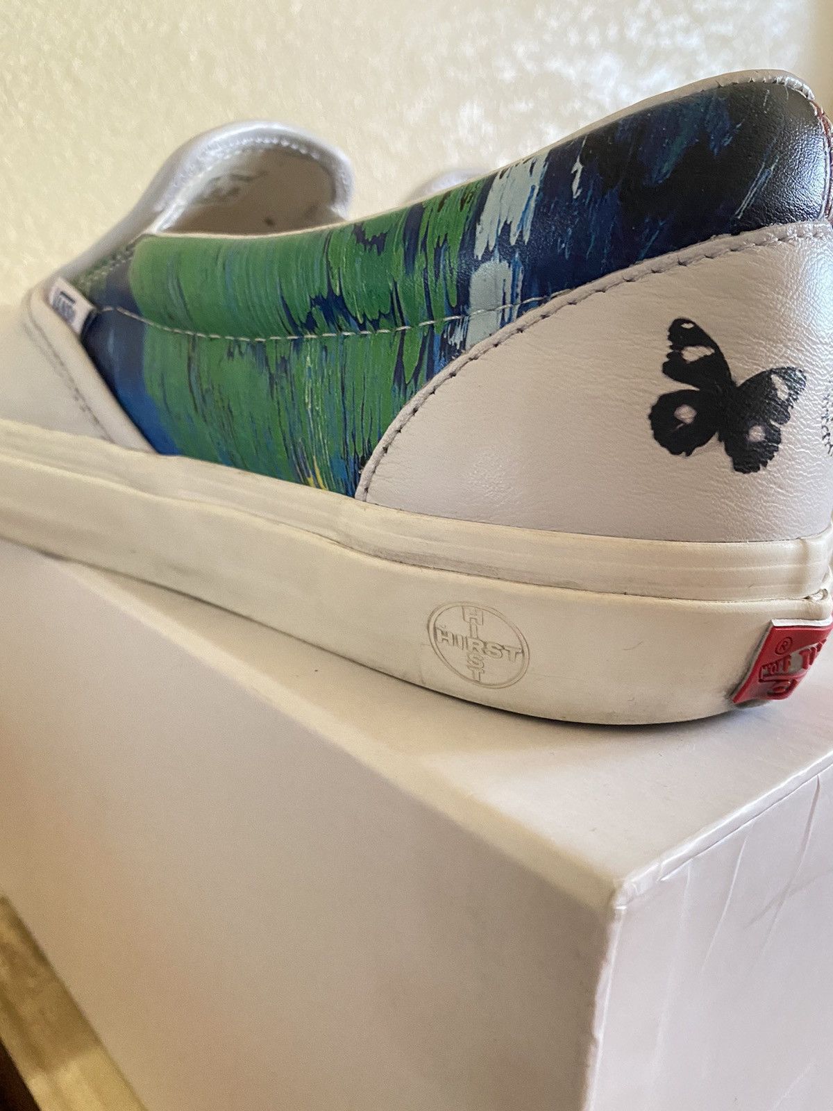 Vans Vans x Damien Hirst “Butterfly” Slip On Size US 11.5 / EU 44-45 - 4 Thumbnail