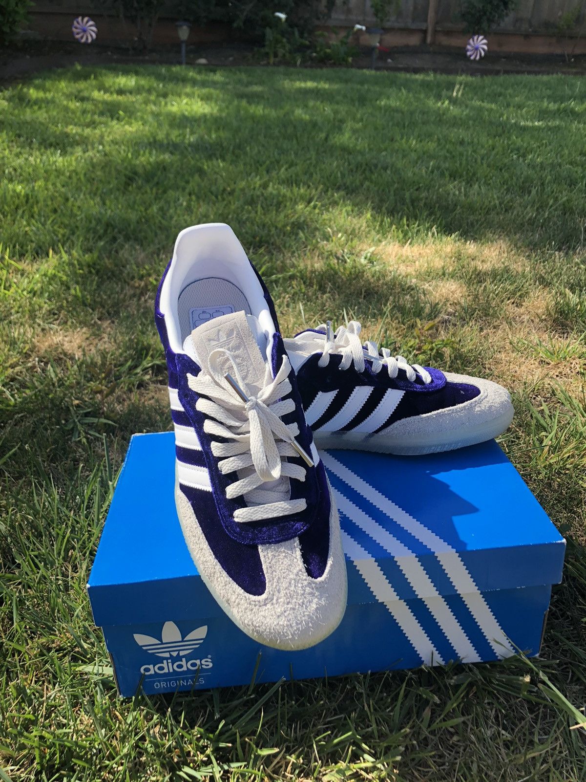 Adidas samba 420 outlet purple haze