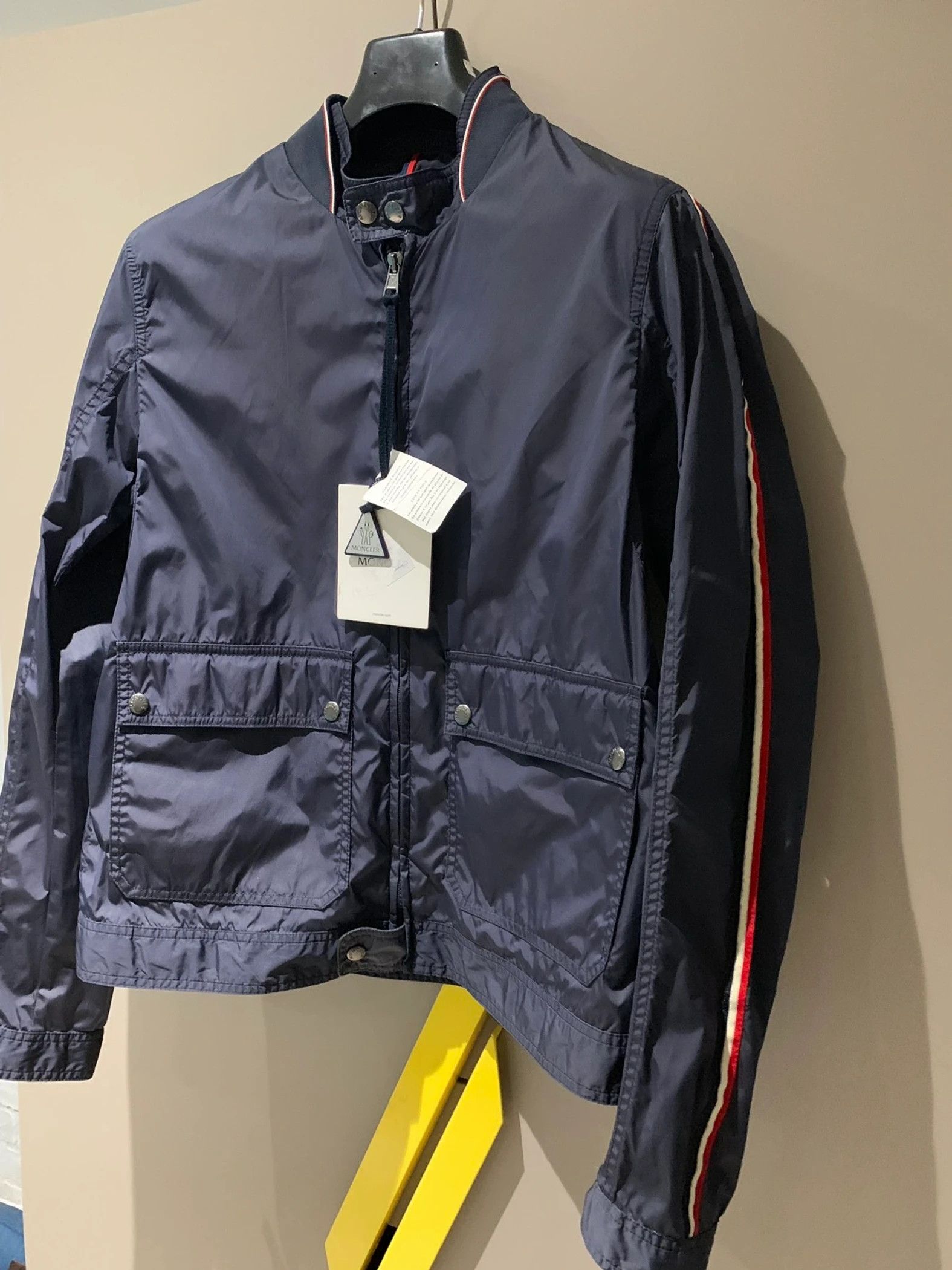 Moncler Blue Lalay Jacket Size US XL / EU 56 / 4 - 2 Thumbnail