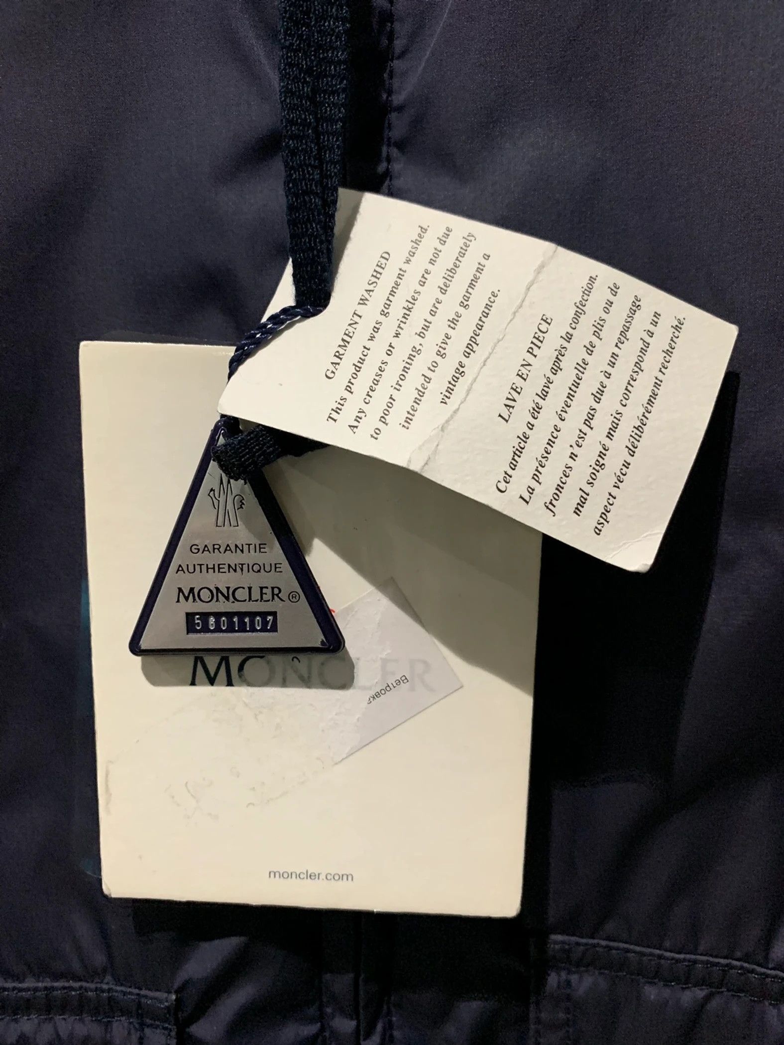 Moncler Blue Lalay Jacket Size US XL / EU 56 / 4 - 9 Thumbnail