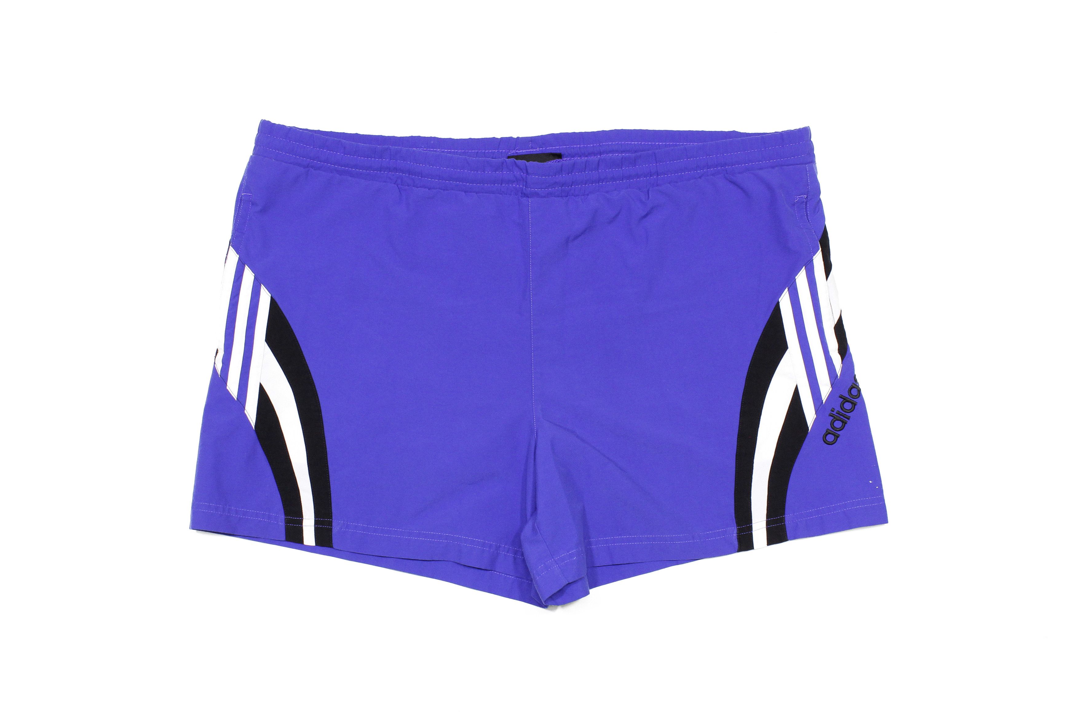 Adidas 90S Logo 3 Stripes Swim Shorts L Size Size US 34 / EU 50 - 1 Thumbnail