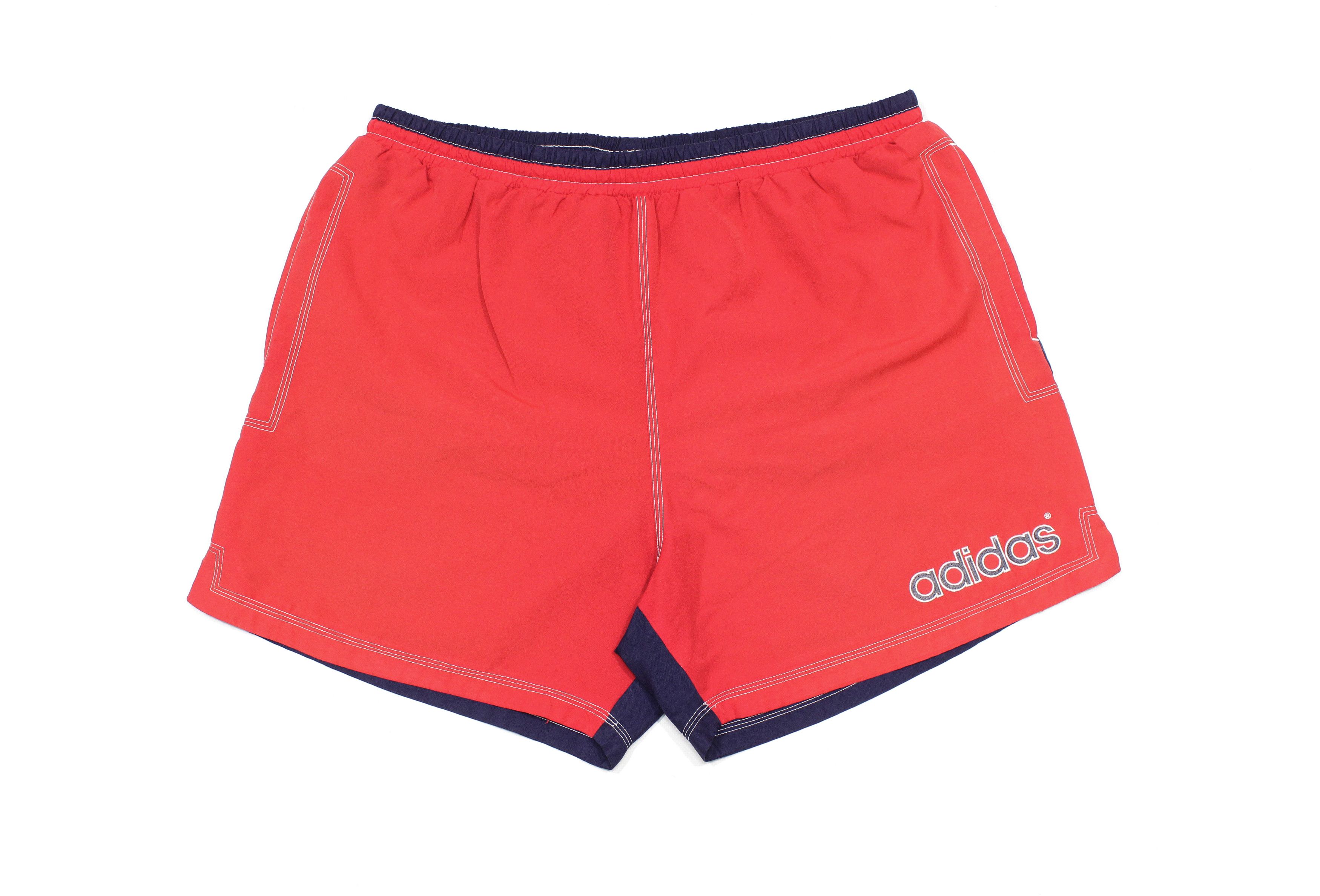 Adidas 90S Logo Swim Shorts L Size Size US 34 / EU 50 - 1 Thumbnail