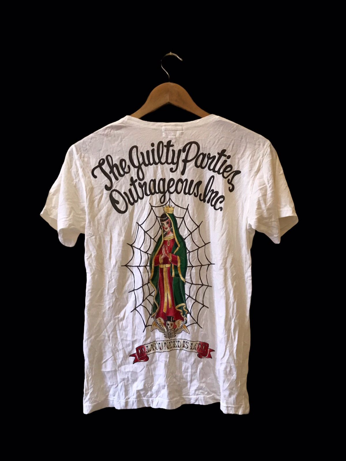 Wacko Maria Guilty Parties Size L Large Black Hoodie