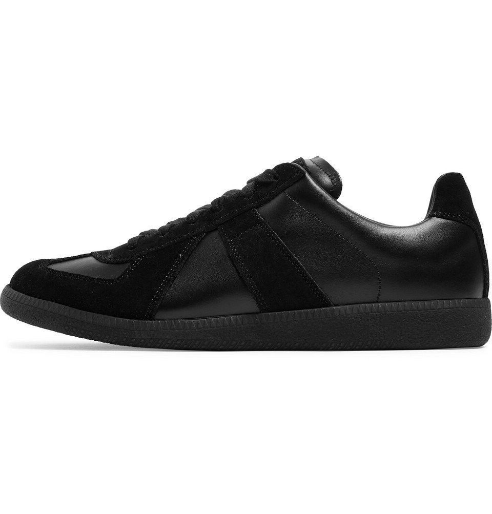 Maison Margiela Maison Margiela Replica Low all black GATS | Grailed