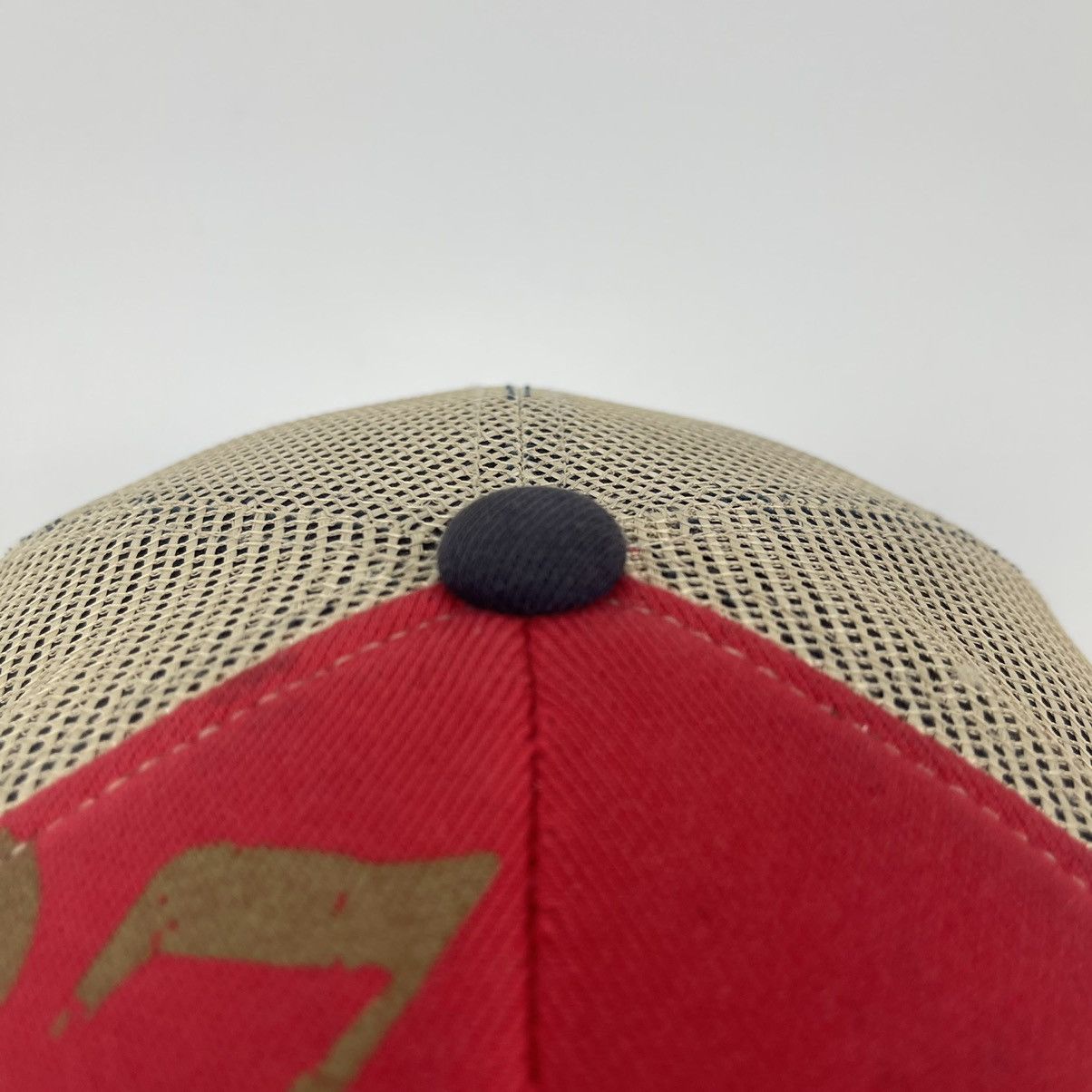 Japanese Brand 37 traditional bootleg like asspizza Distressred hat Size ONE SIZE - 8 Thumbnail