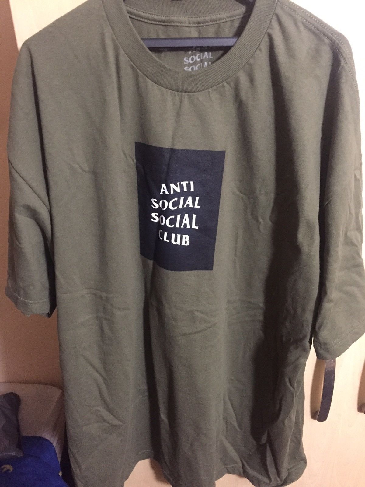 Olive Green Anti Social Social Club Tee*FINAL PRICE DROP*