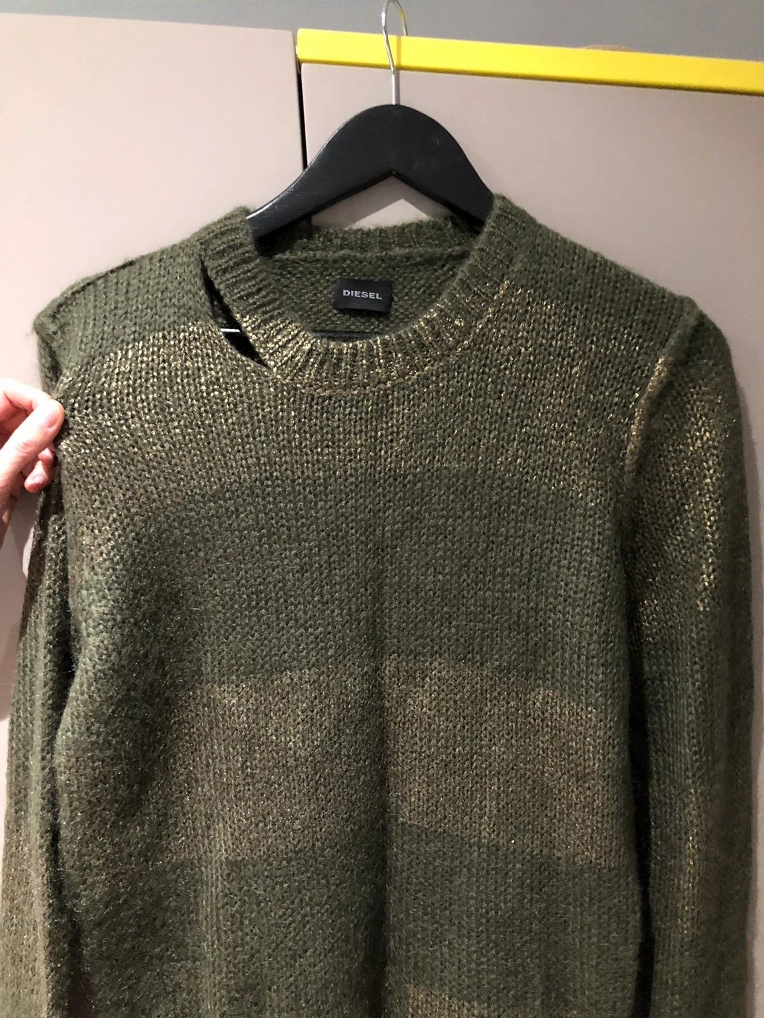 Diesel Distressed Sweater Size US S / EU 44-46 / 1 - 3 Thumbnail