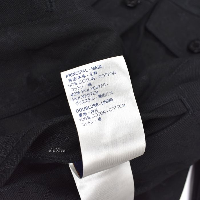 Louis Vuitton - Monogram Denim Woven Trucker Jacket (Black) – eluXive