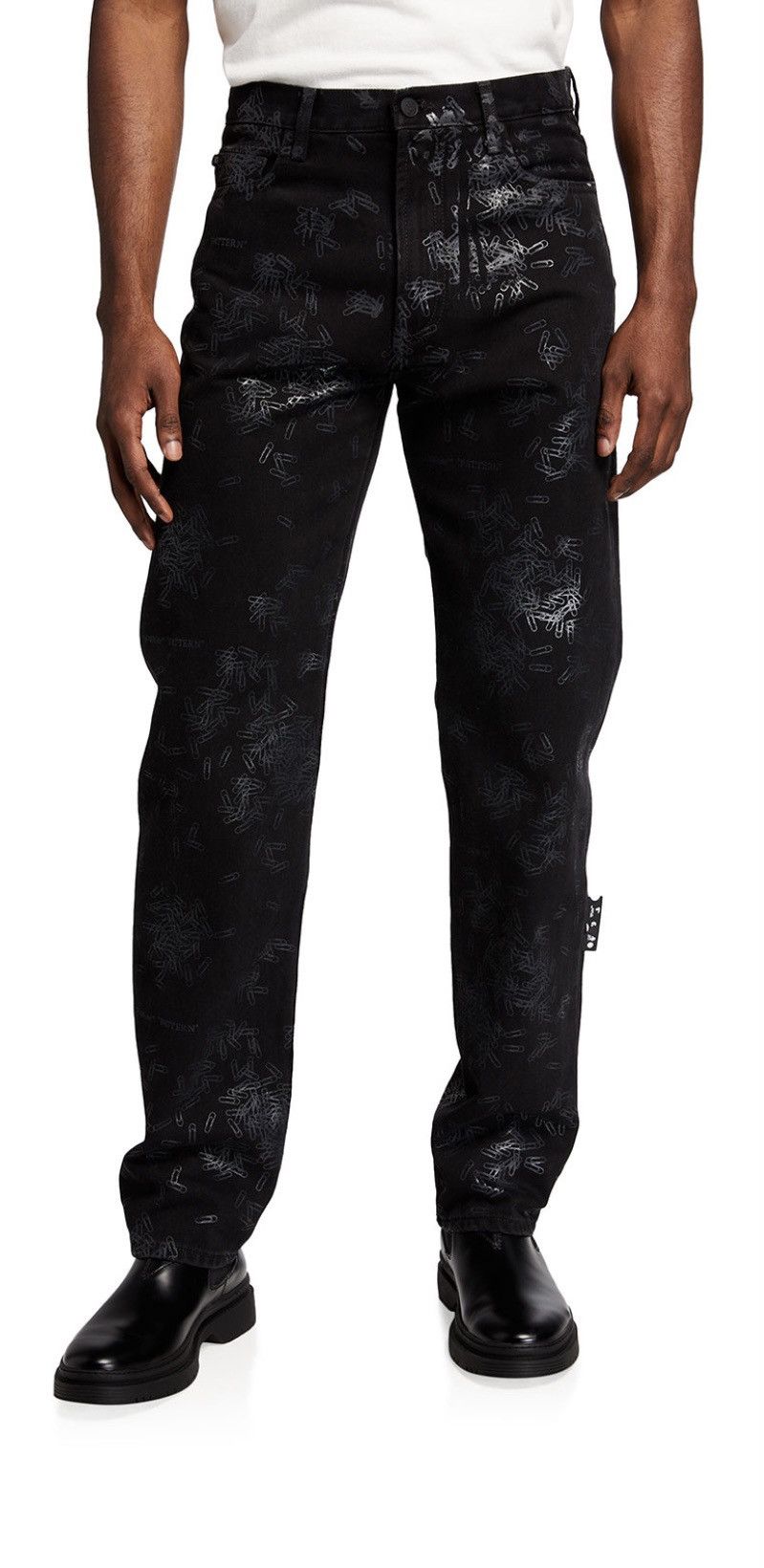 Off-White Off-White “Paperclip” Slim-Straight Denim Size US 32 / EU 48 - 7 Thumbnail