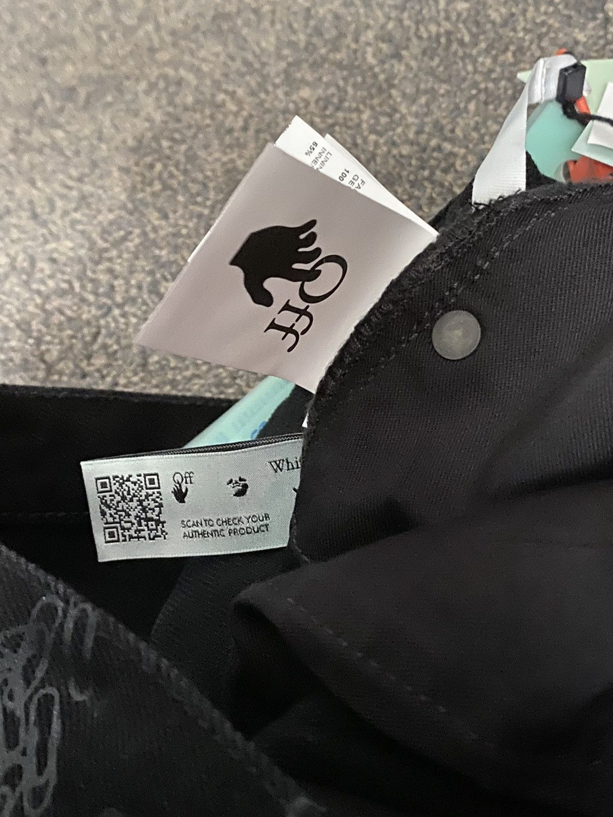 Off-White Off-White “Paperclip” Slim-Straight Denim Size US 32 / EU 48 - 5 Thumbnail