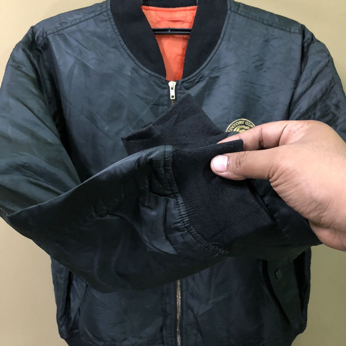 Vintage Vintage Suntory Coffee Bomber Jcket Size US L / EU 52-54 / 3 - 4 Thumbnail