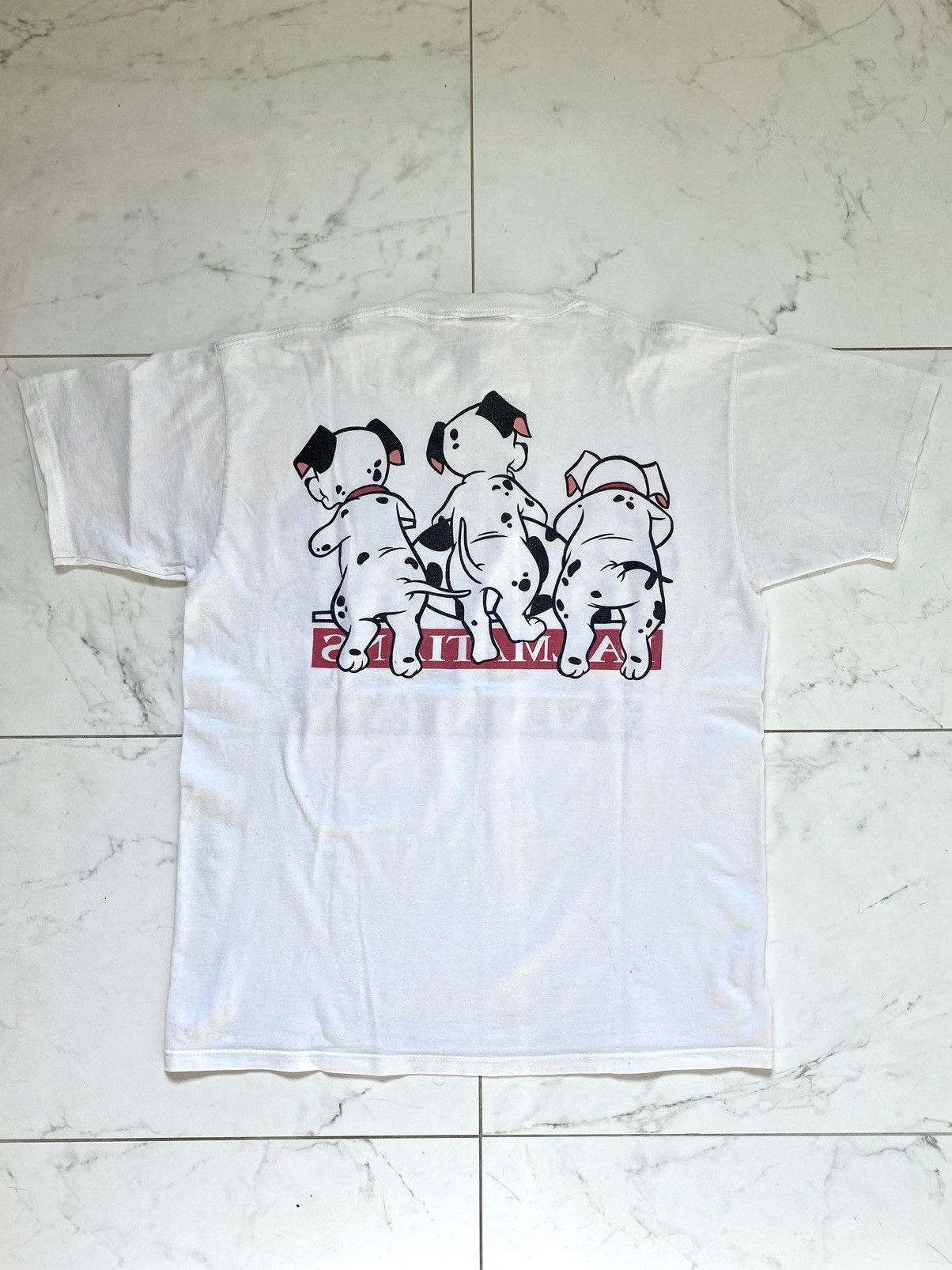Disney × Vintage Vintage 101 Dalmatians Disney shirt Size US M / EU 48-50 / 2 - 2 Thumbnail