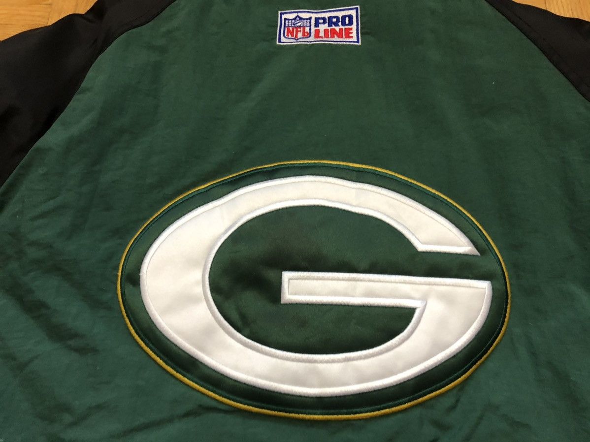 NFL Green Bay Packers Starter Size L Half Zip Pullover Jacket Size US L / EU 52-54 / 3 - 7 Thumbnail