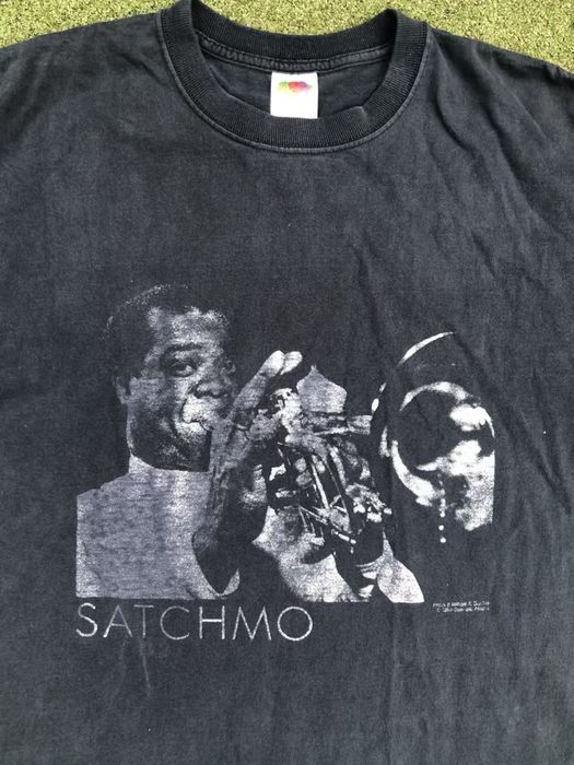 Vintage Vintage Louis Armstrong Satchmo Shirt 90s Band Tee Jazz