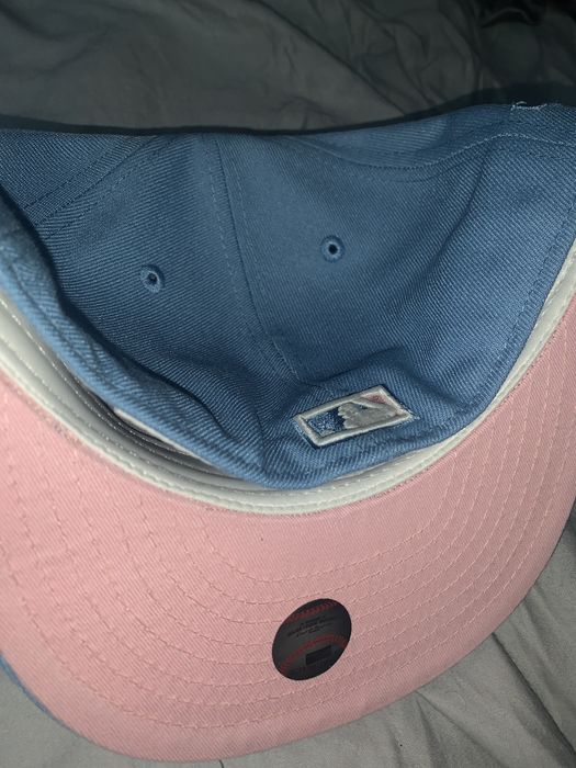 Blue Jays Cotton Candy Sz 7 3/8 Brand new pink brim for Sale in