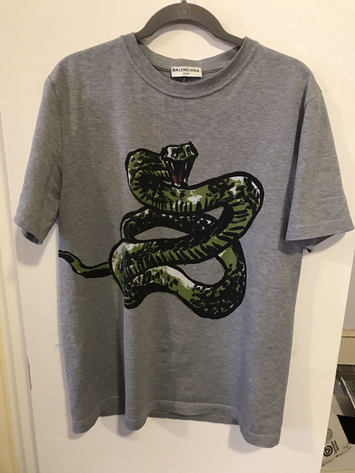 Balenciaga Snake T shirt Grailed