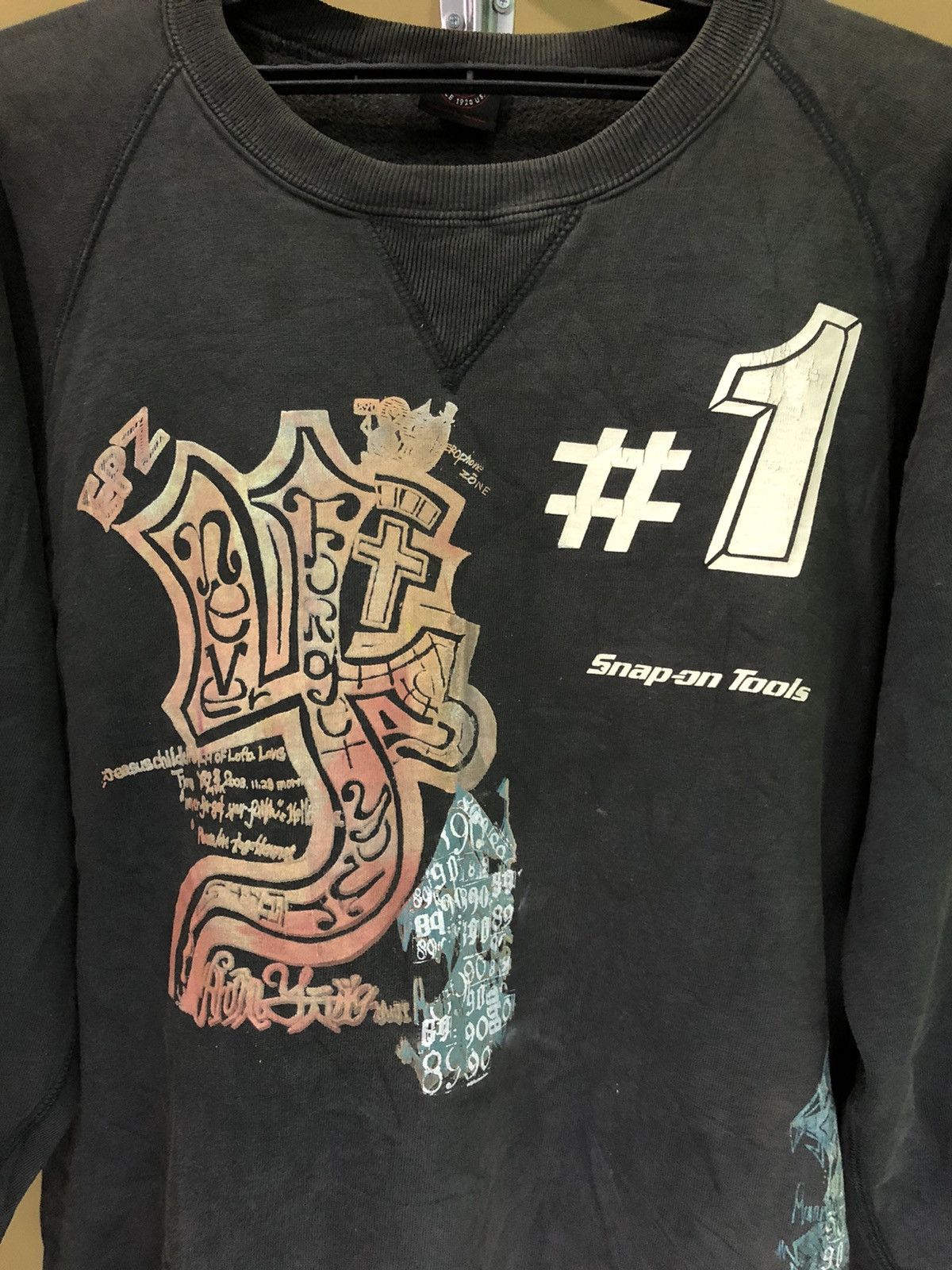 Vintage Vintage Snap on Tools Sweatshirt Size US L / EU 52-54 / 3 - 2 Thumbnail