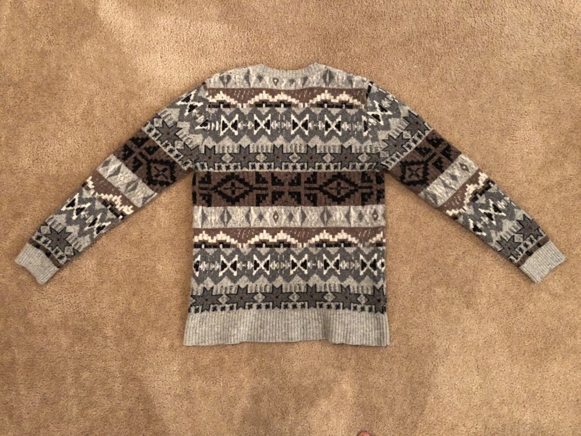 Beams Plus Beams Plus Sweater Geomteric Print Size US XL / EU 56 / 4 - 2 Thumbnail