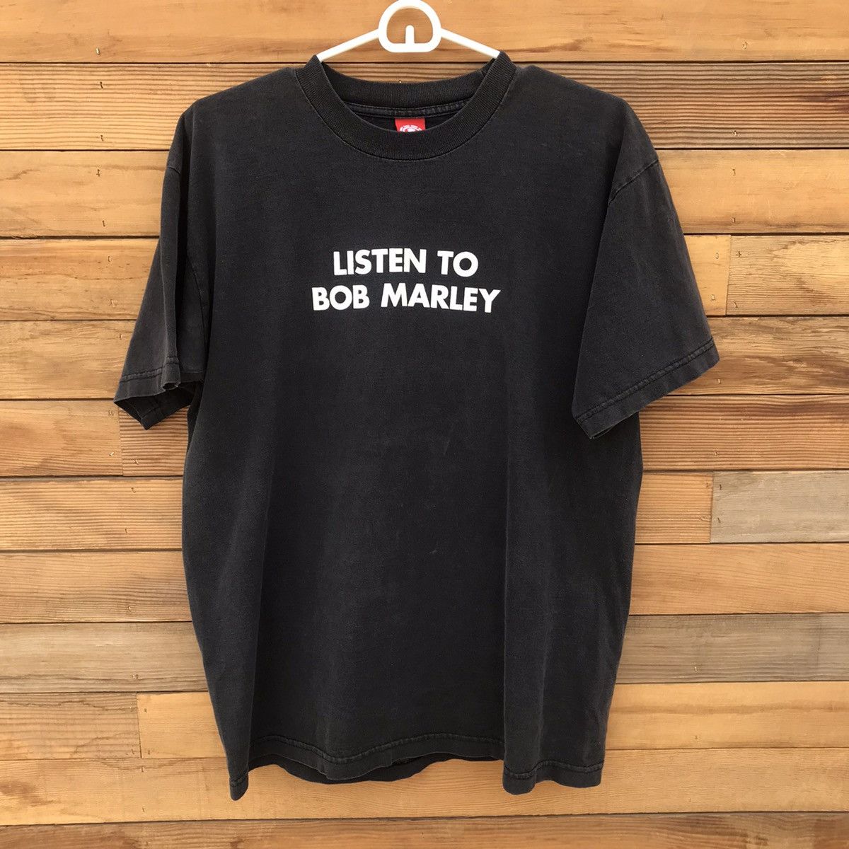 K*.様 ELEMENT LISTEN TO BOB MARLEY Tシャツ　L Element × Vintage Vintage Element “Listen to Bob Marley” t shirt