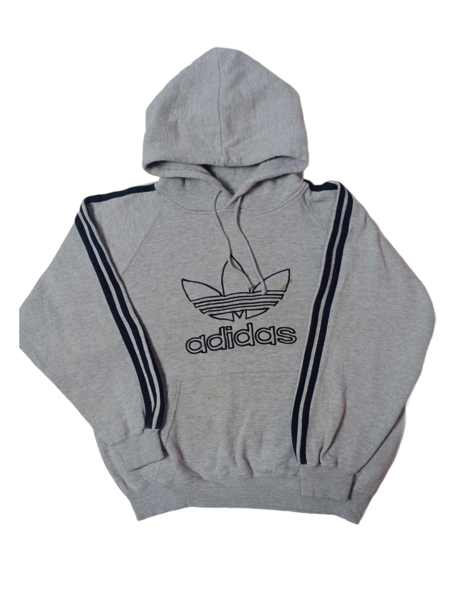 Vintage Adidas Big Logo Embroidered Hoodie Sweatshirt