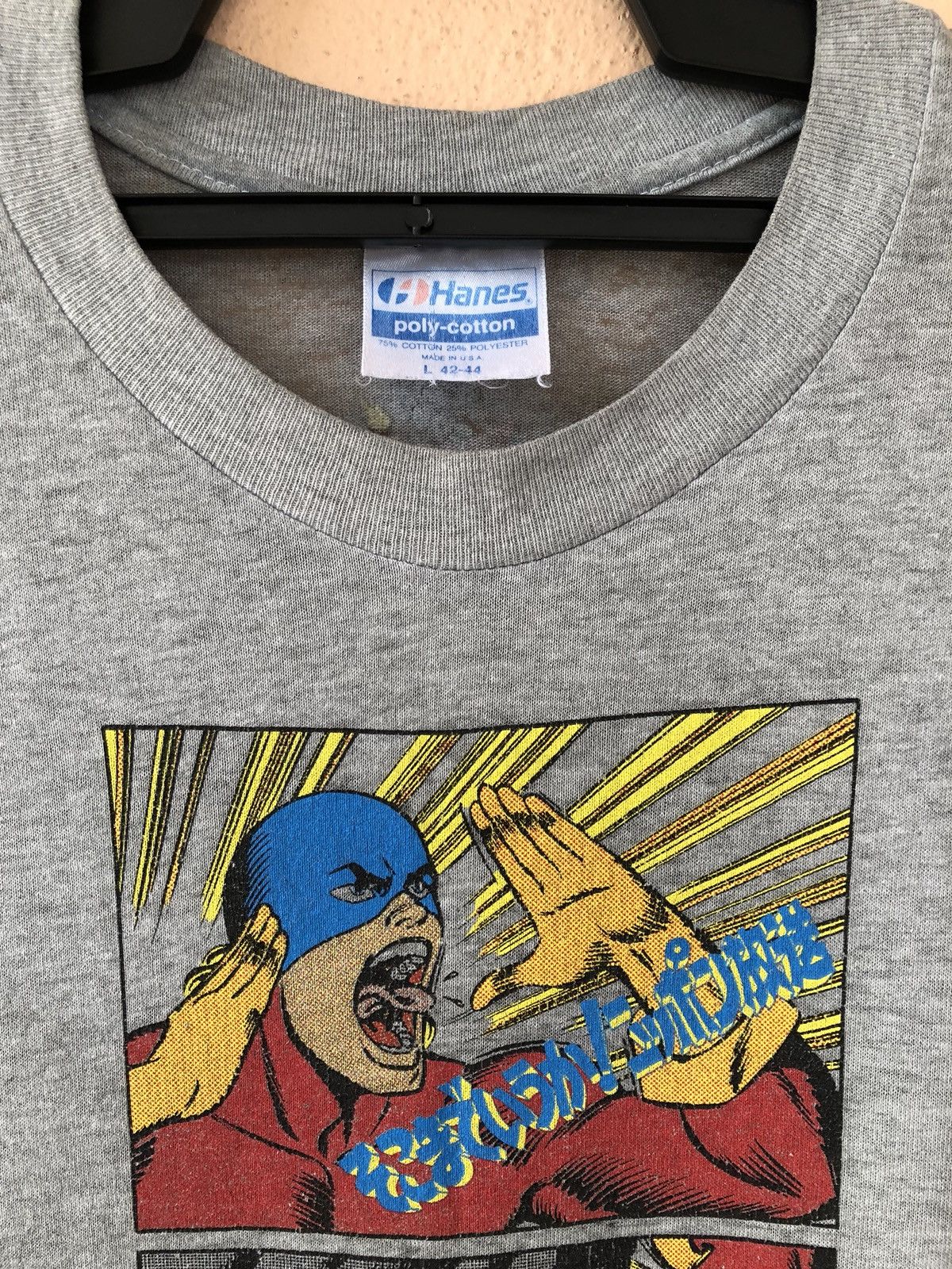 Anime × Vintage Vintage 90s Superhero Japan Anime Rare Tee Size US M / EU 48-50 / 2 - 4 Thumbnail