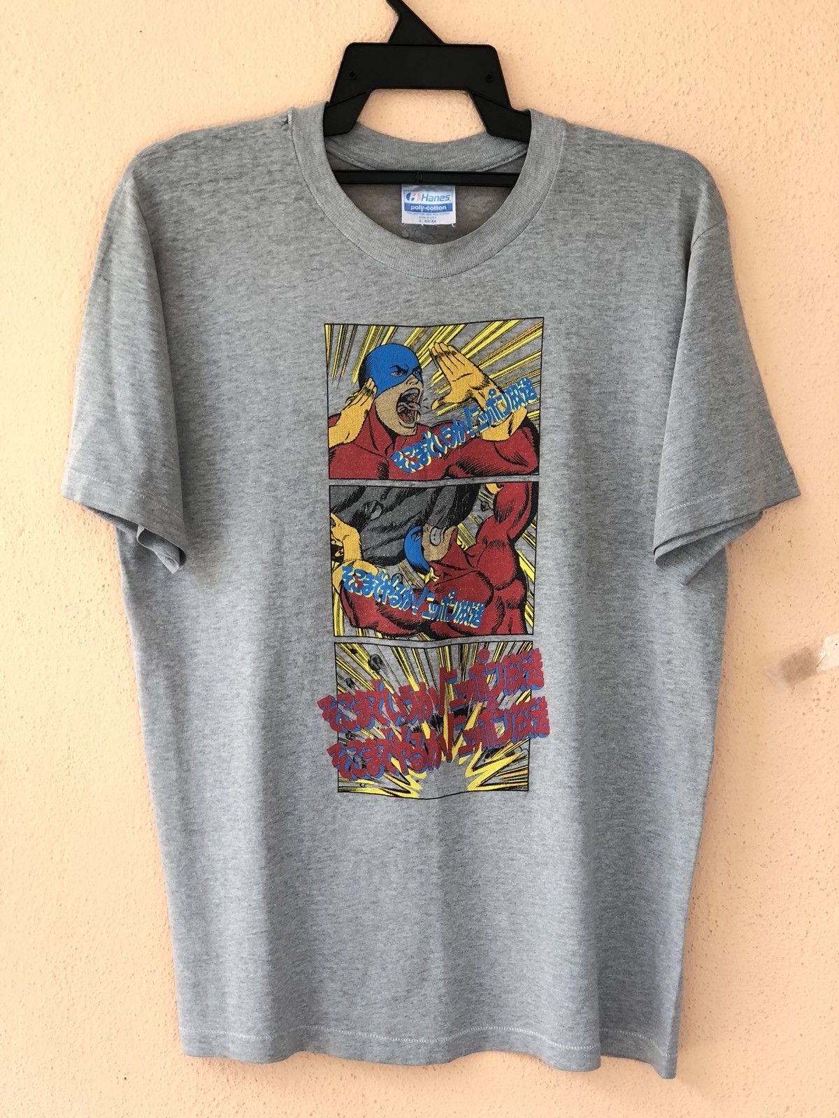 Anime × Vintage Vintage 90s Superhero Japan Anime Rare Tee Size US M / EU 48-50 / 2 - 2 Thumbnail