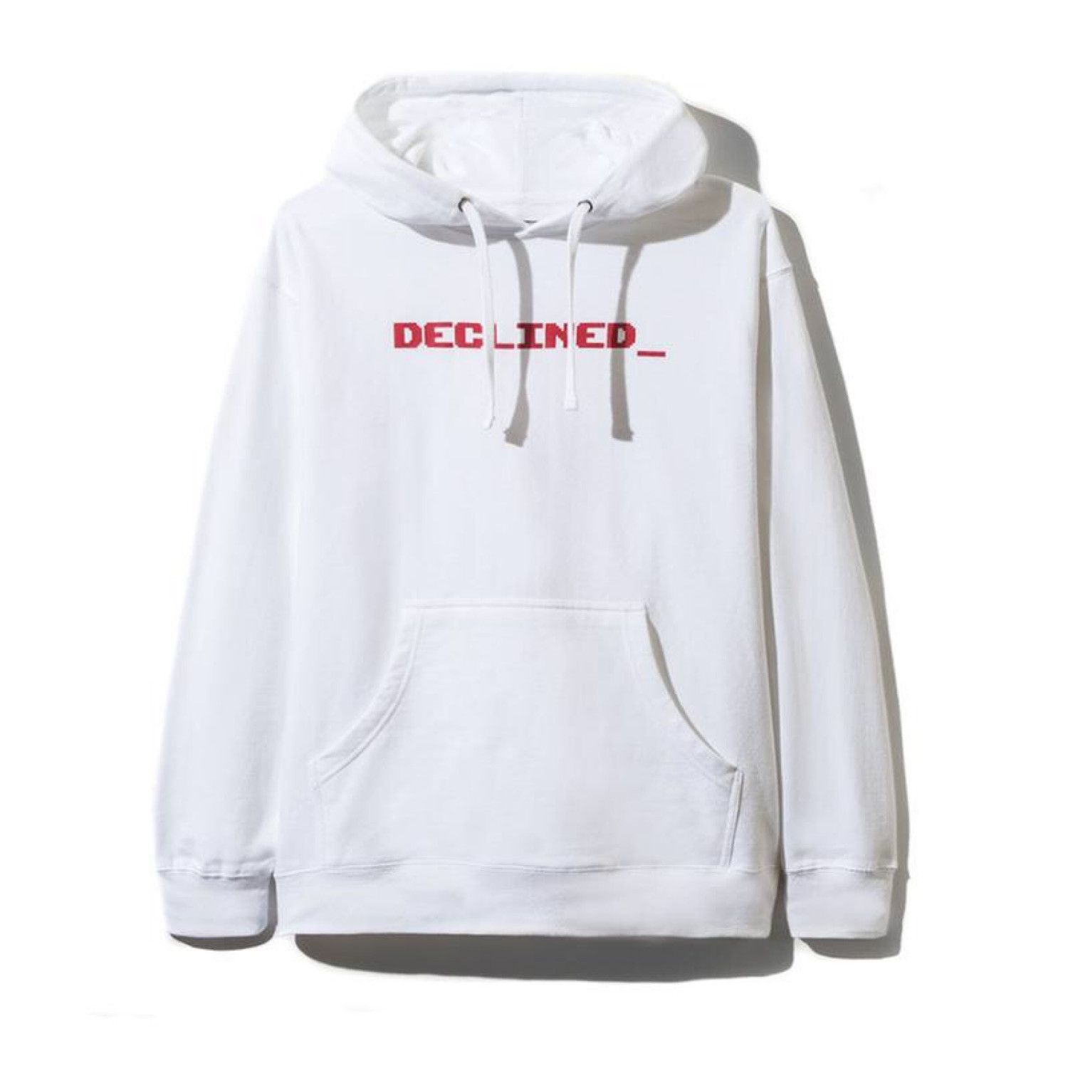 Anti Social Social Club DS ASSC Maroon Declined white hoodie bape FTP FOG CDG KITH Size US M / EU 48-50 / 2 - 1 Thumbnail