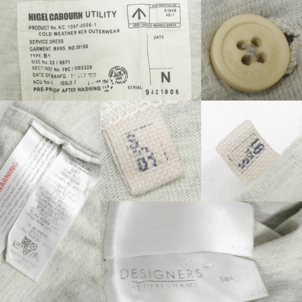 Nigel Cabourn Utility Army Shades Washed Longsleeve Size US S / EU 44-46 / 1 - 9 Thumbnail