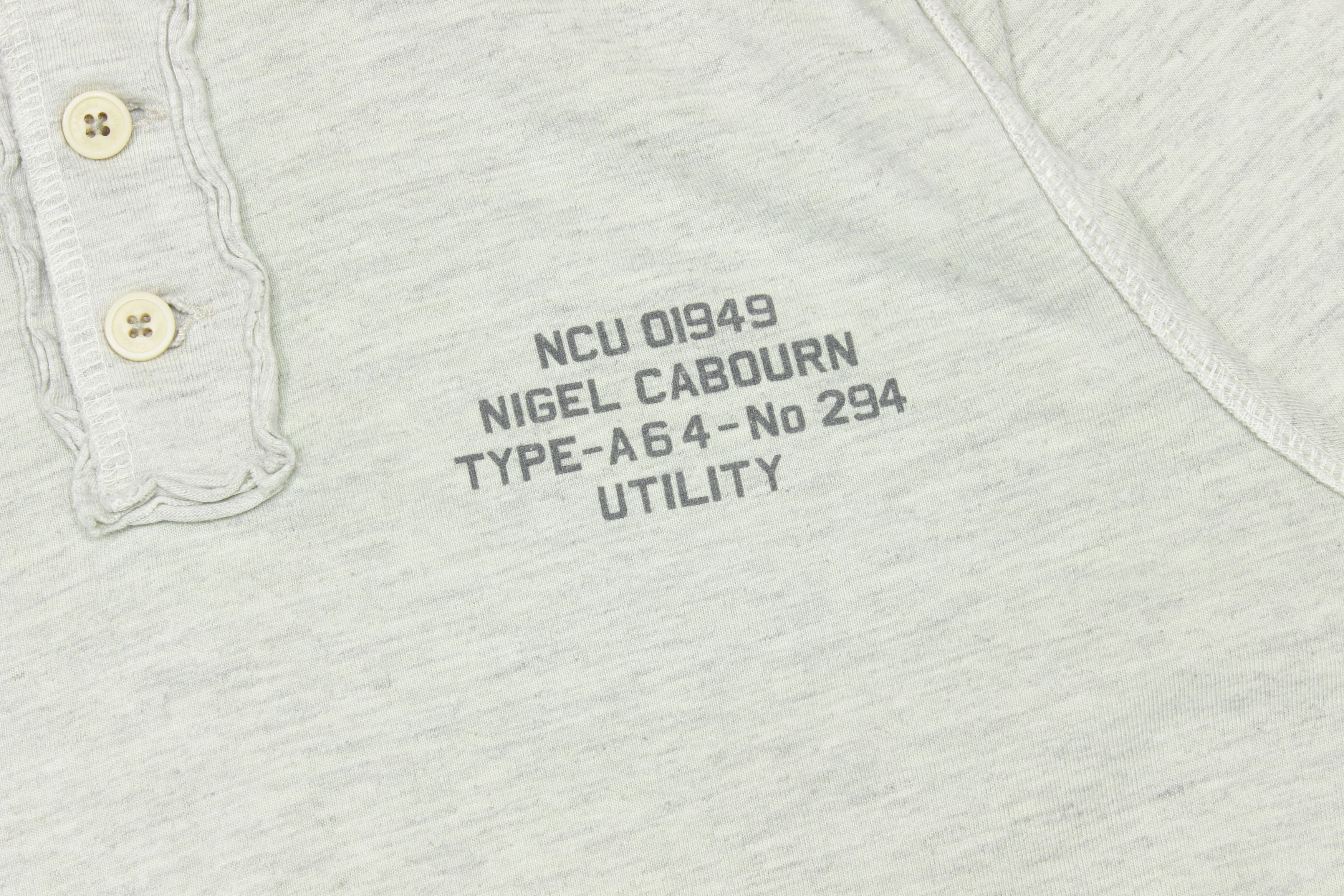 Nigel Cabourn Utility Army Shades Washed Longsleeve Size US S / EU 44-46 / 1 - 4 Thumbnail