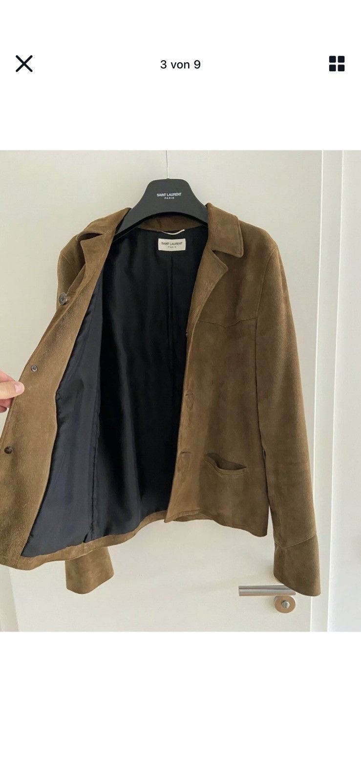 Saint Laurent Paris Saint Laurent Paris Curtis Jacket 2015 Hedi Slimane Size 46 Size US S / EU 44-46 / 1 - 3 Thumbnail