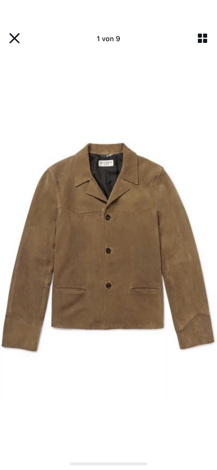 Saint Laurent Paris Saint Laurent Paris Curtis Jacket 2015 Hedi Slimane Size 46 Size US S / EU 44-46 / 1 - 2 Thumbnail