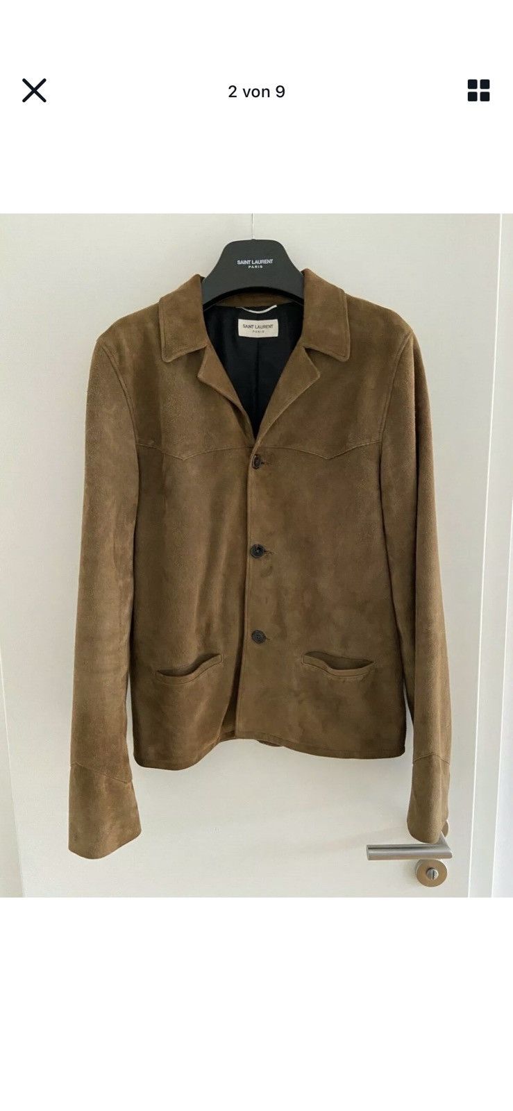 Saint Laurent Paris Saint Laurent Paris Curtis Jacket 2015 Hedi Slimane Size 46 Size US S / EU 44-46 / 1 - 1 Thumbnail