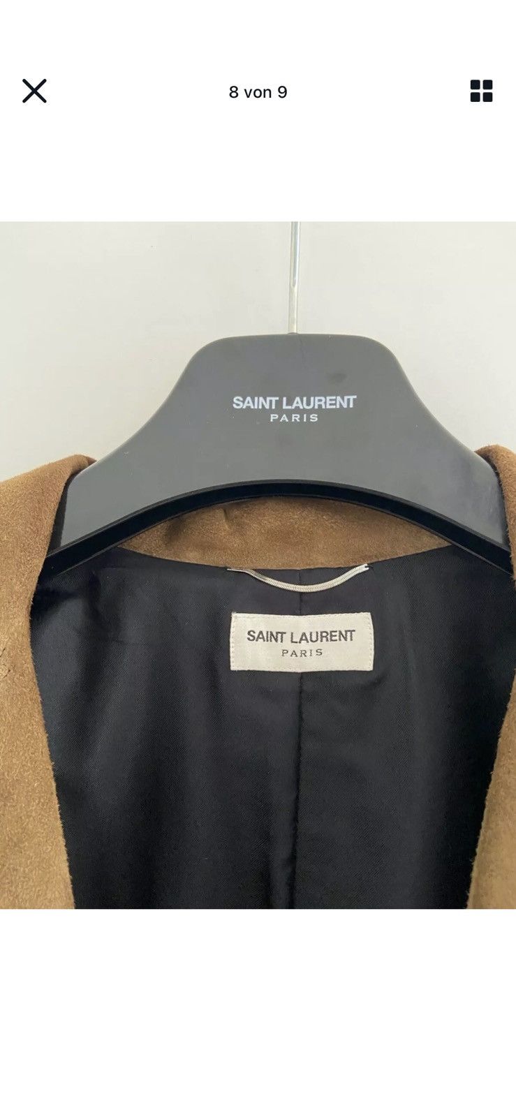Saint Laurent Paris Saint Laurent Paris Curtis Jacket 2015 Hedi Slimane Size 46 Size US S / EU 44-46 / 1 - 7 Thumbnail
