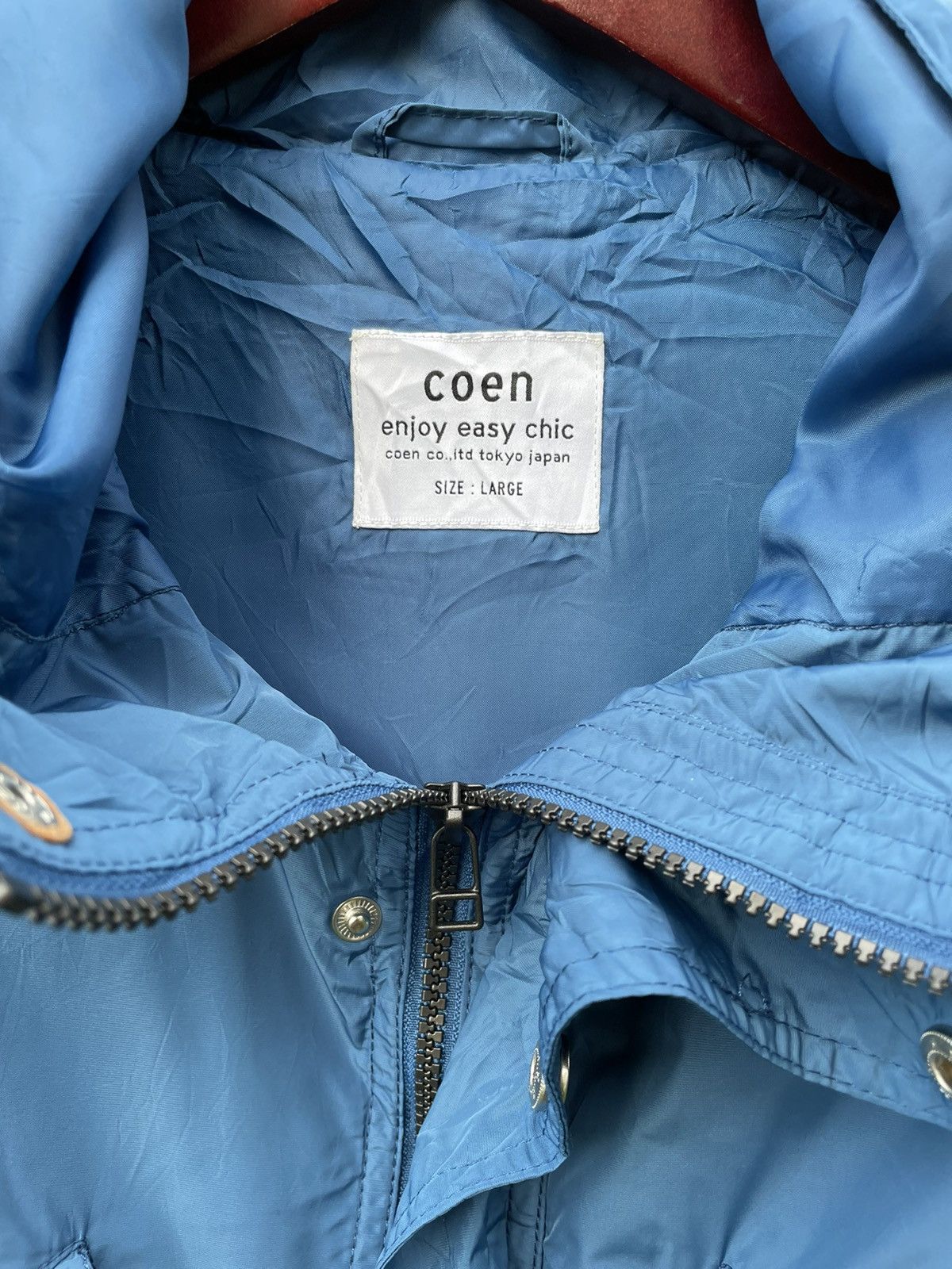 Designer × Japanese Brand COEN Enjoy Easy Chic Parka Hoodie Size US L / EU 52-54 / 3 - 7 Thumbnail