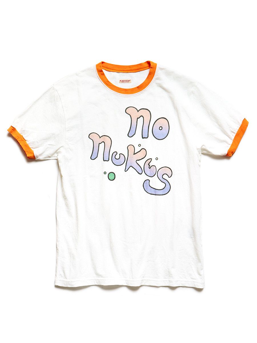 NO NUKES Tシャツ Amazon | No Nukes No Nuke Anti Nuclear Badge Nuclear Power T