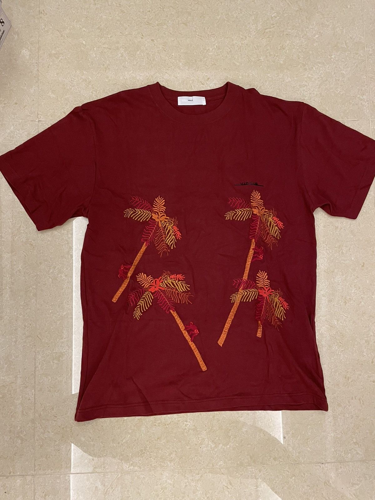 Toga UNWORN* Toga virilis embroidered palm tree tee Size US M / EU 48-50 / 2 - 1 Thumbnail