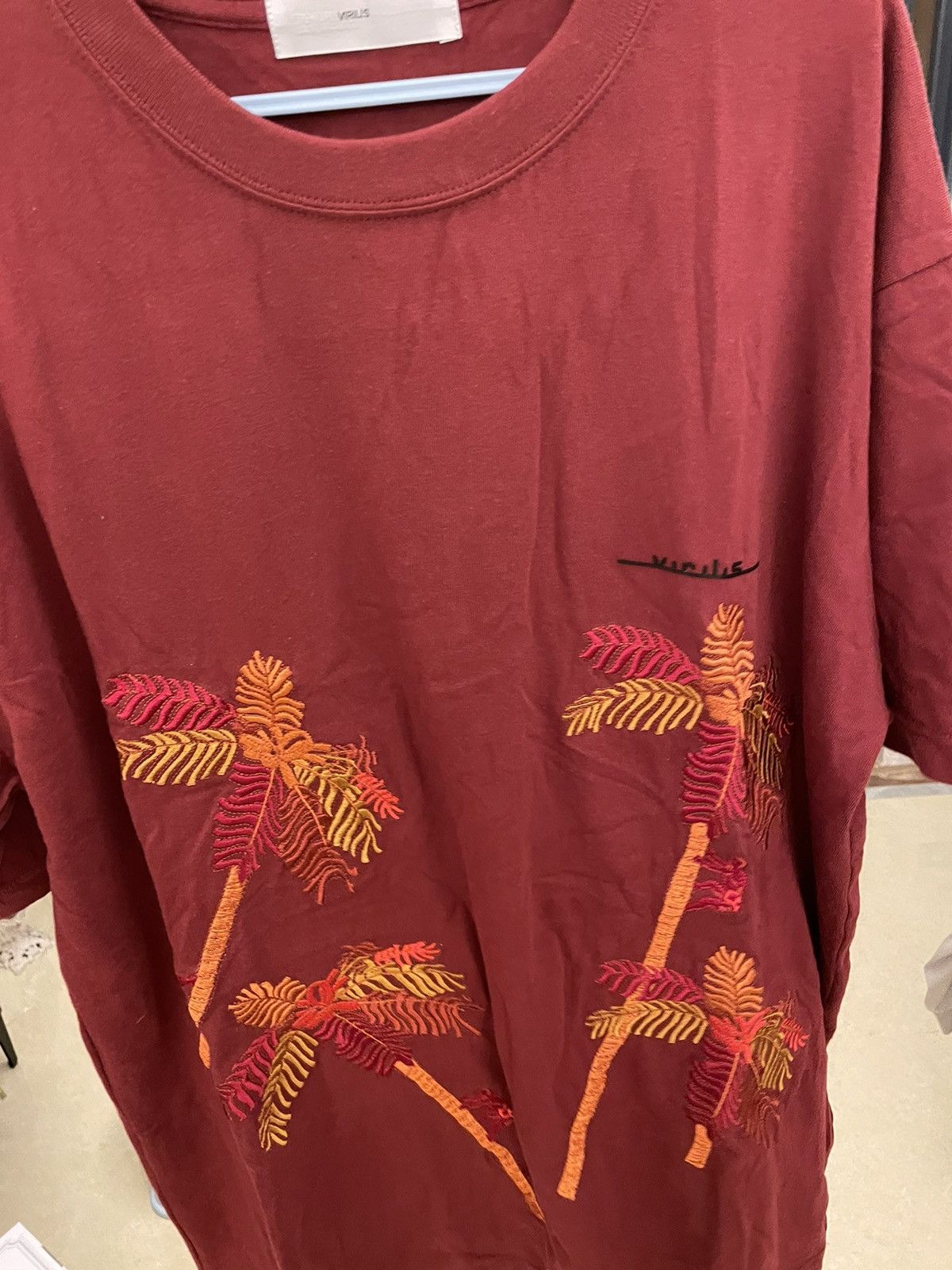 Toga UNWORN* Toga virilis embroidered palm tree tee Size US M / EU 48-50 / 2 - 8 Thumbnail