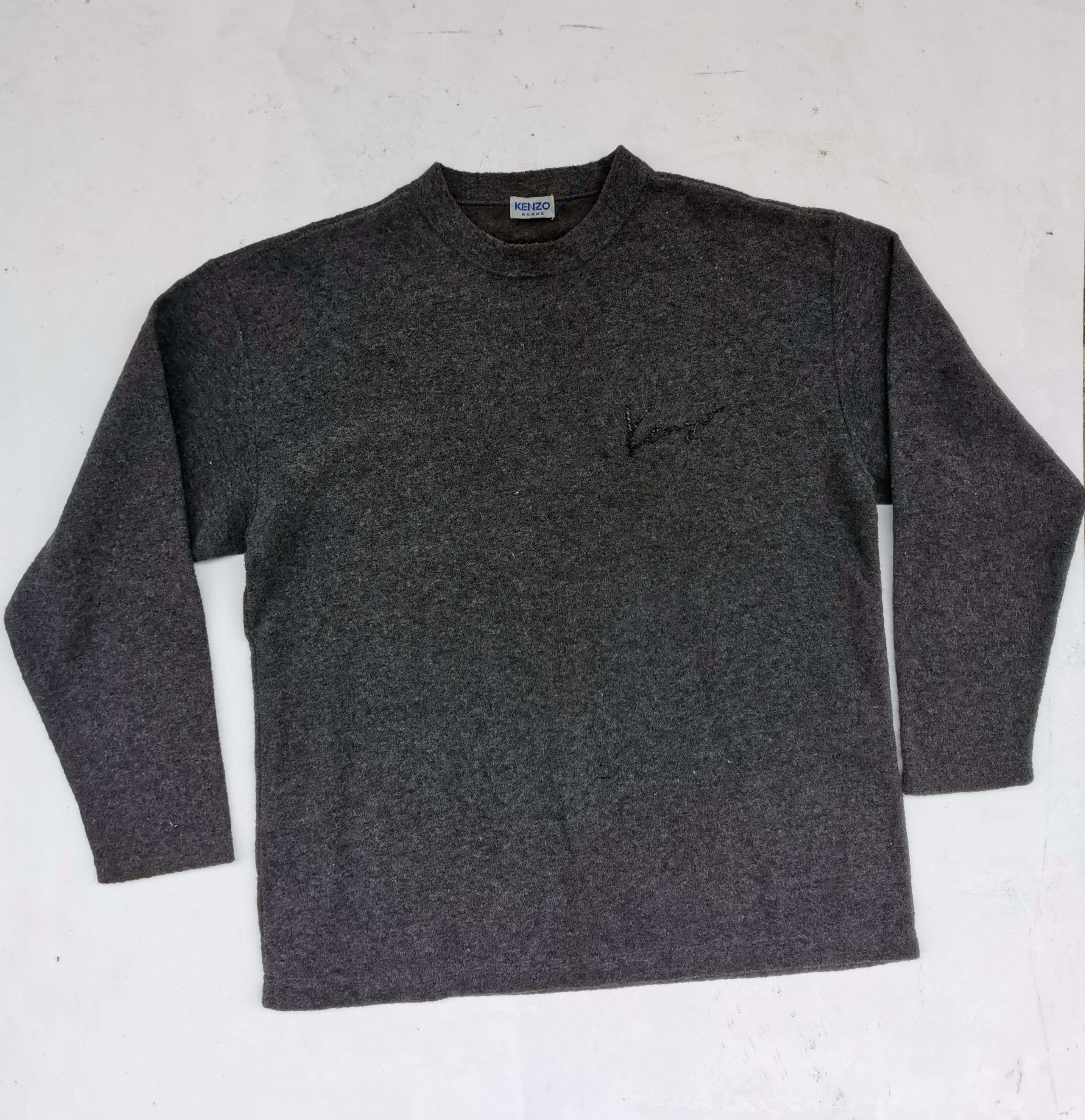 Japanese Brand × Kenzo Kenzo Homme Small Logo Sweatshirt Size US L / EU 52-54 / 3 - 1 Thumbnail