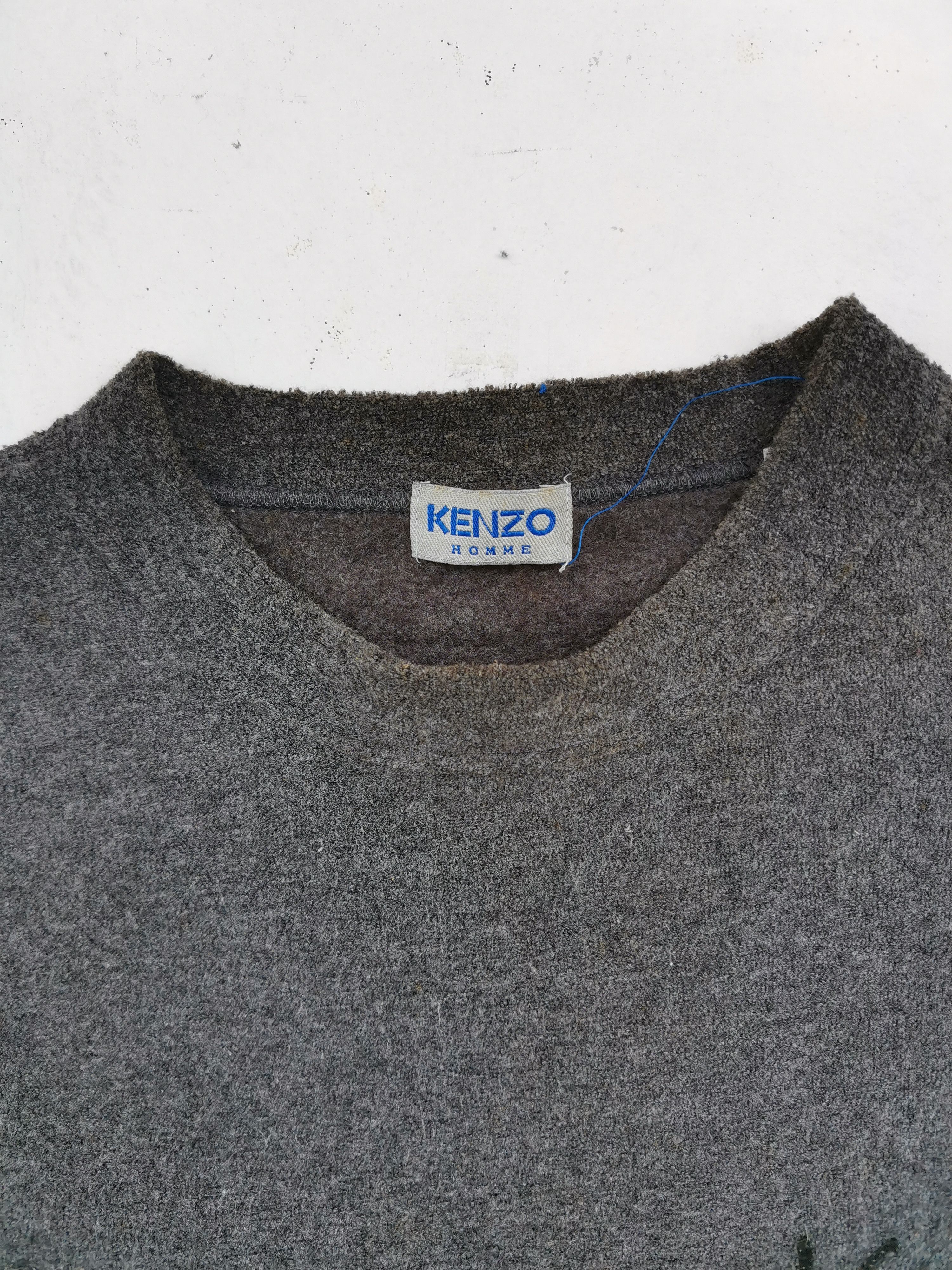 Japanese Brand × Kenzo Kenzo Homme Small Logo Sweatshirt Size US L / EU 52-54 / 3 - 6 Thumbnail