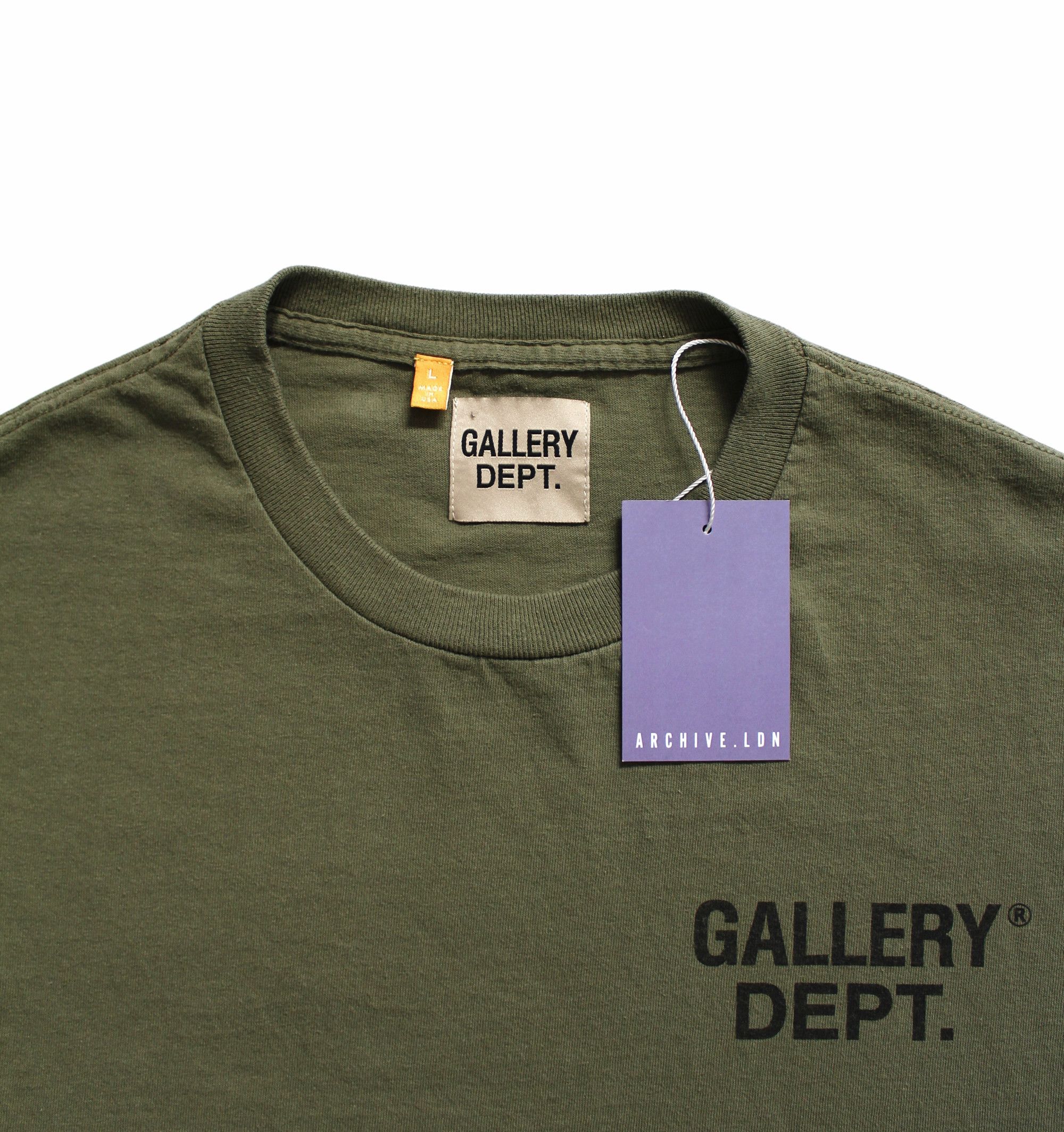 Gallery Dept Longsleeve Shirt Olive Size 2024 M