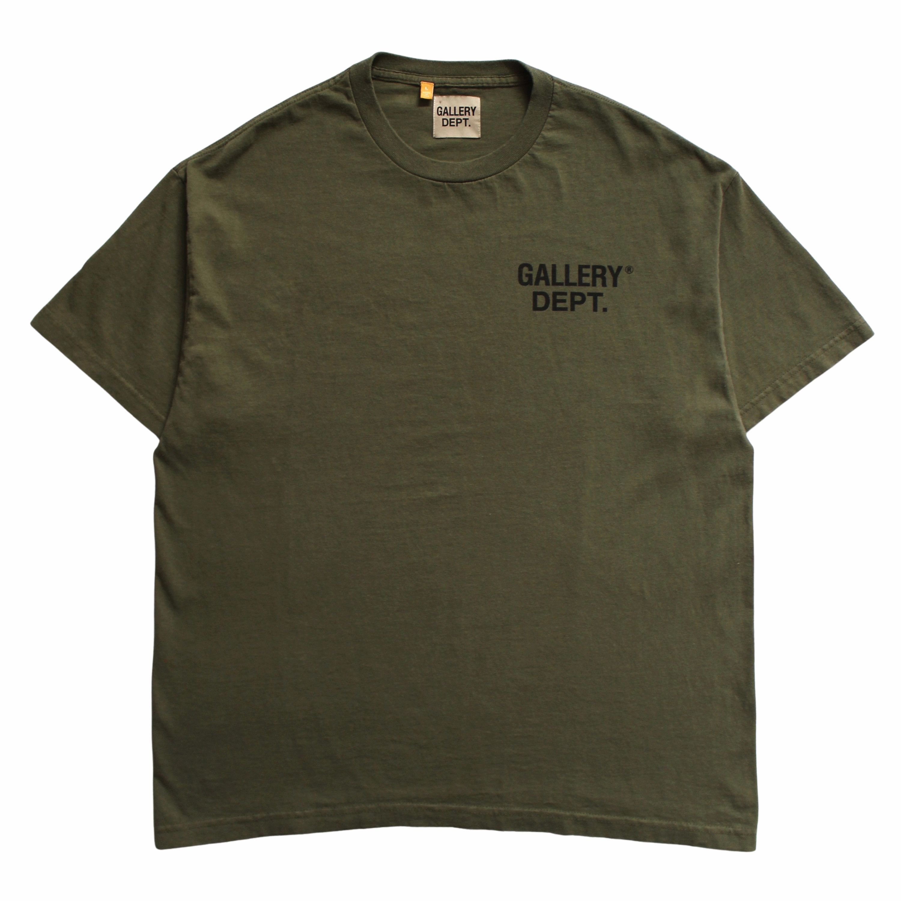 Gallery Dept. Gallery Dept Olive Green Souvenir T-Shirt | Grailed