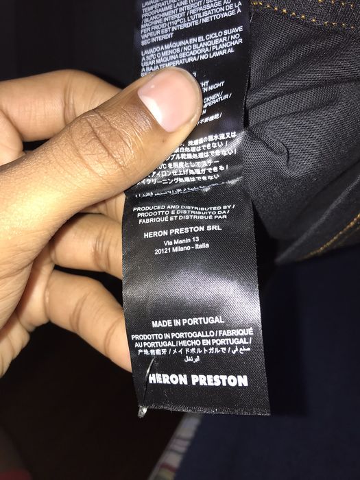 Heron Preston Heron Preston Nasa Tee- Black Size US L / EU 52-54 / 3 - 11 Preview
