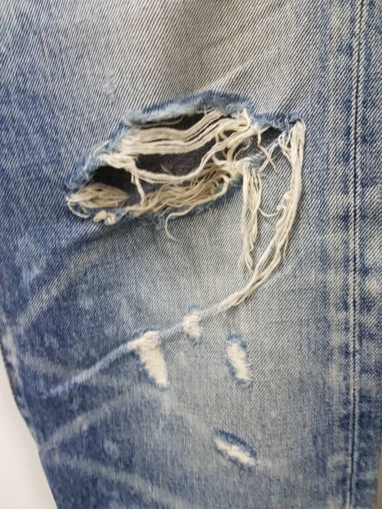 RARE 🔥 World Jeans International Distressed Pathces