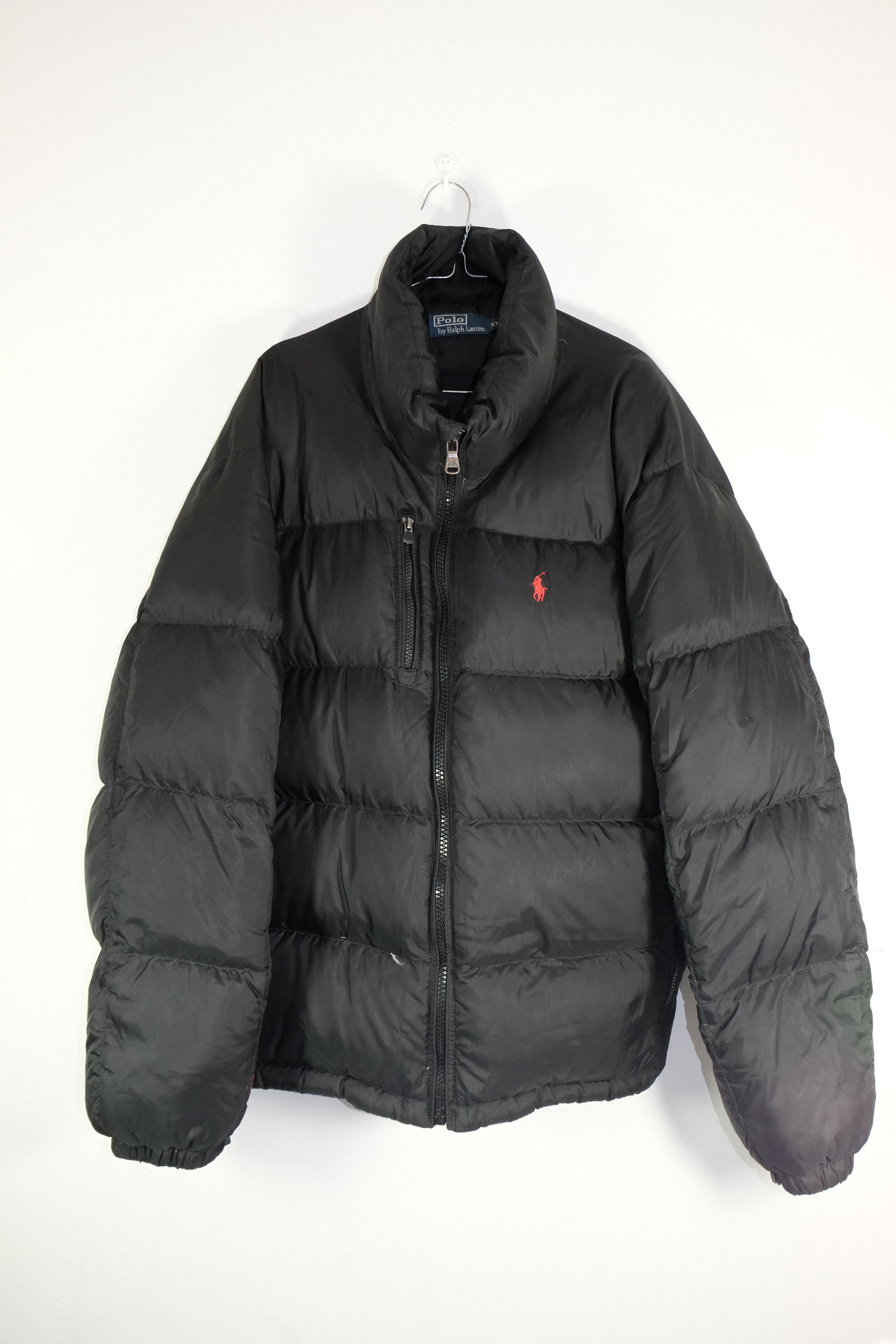 Polo ralph lauren rl250 puffer jacket black hotsell