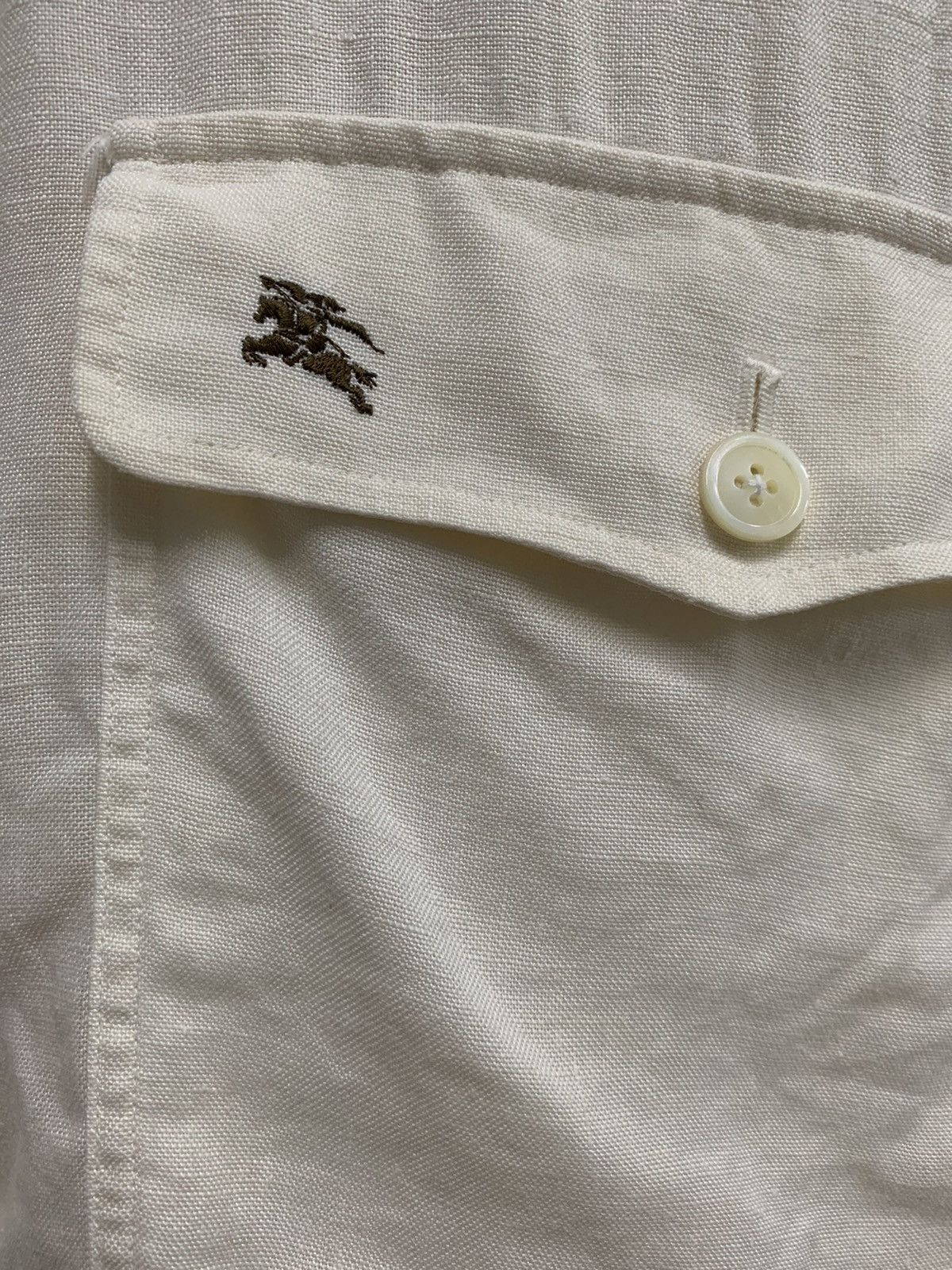 Burberry ❤️ Burberry's 4 Pocket Button Up Shirts Size US L / EU 52-54 / 3 - 3 Thumbnail