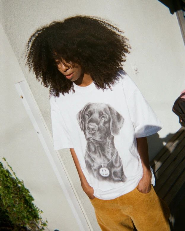 Drew House × Justin Bieber DS Drew House SS21 lady ss white Tee FTP FOG CDG ASSC BAPE Size US M / EU 48-50 / 2 - 7 Thumbnail