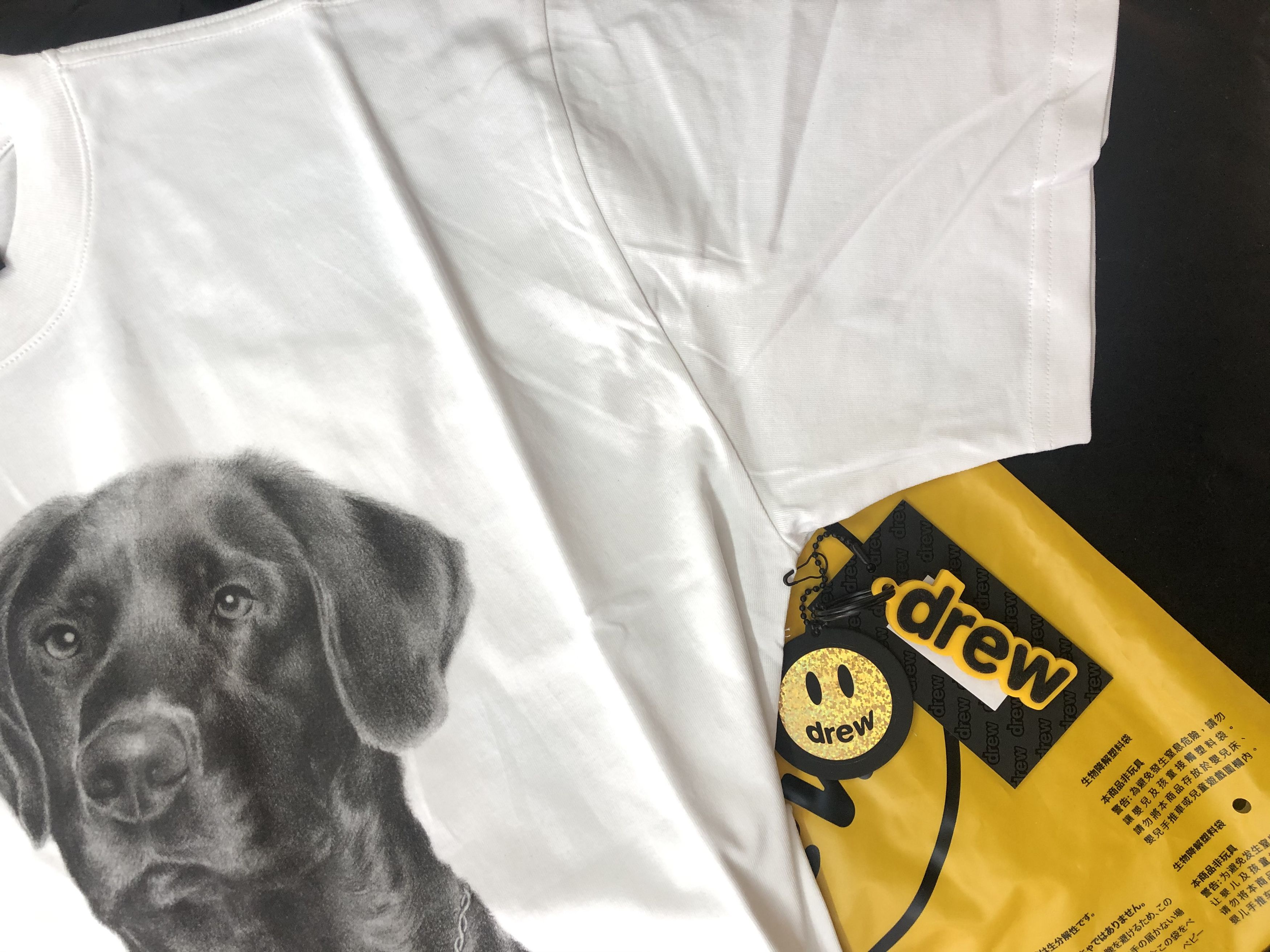 Drew House × Justin Bieber DS Drew House SS21 lady ss white Tee FTP FOG CDG ASSC BAPE Size US M / EU 48-50 / 2 - 3 Thumbnail