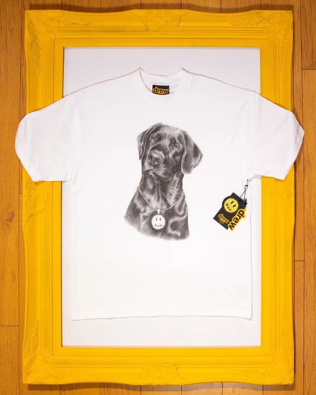 Drew House × Justin Bieber DS Drew House SS21 lady ss white Tee FTP FOG CDG ASSC BAPE Size US M / EU 48-50 / 2 - 1 Thumbnail